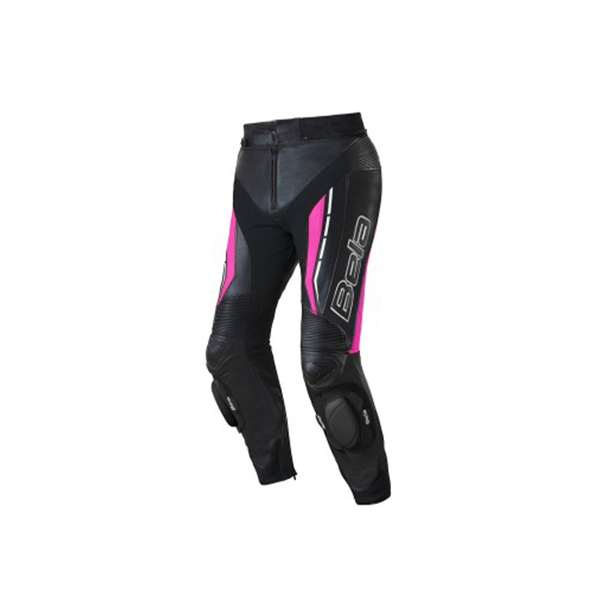 BELA - Pantalón Piel Rocket Lady Pant Negro/Rosa