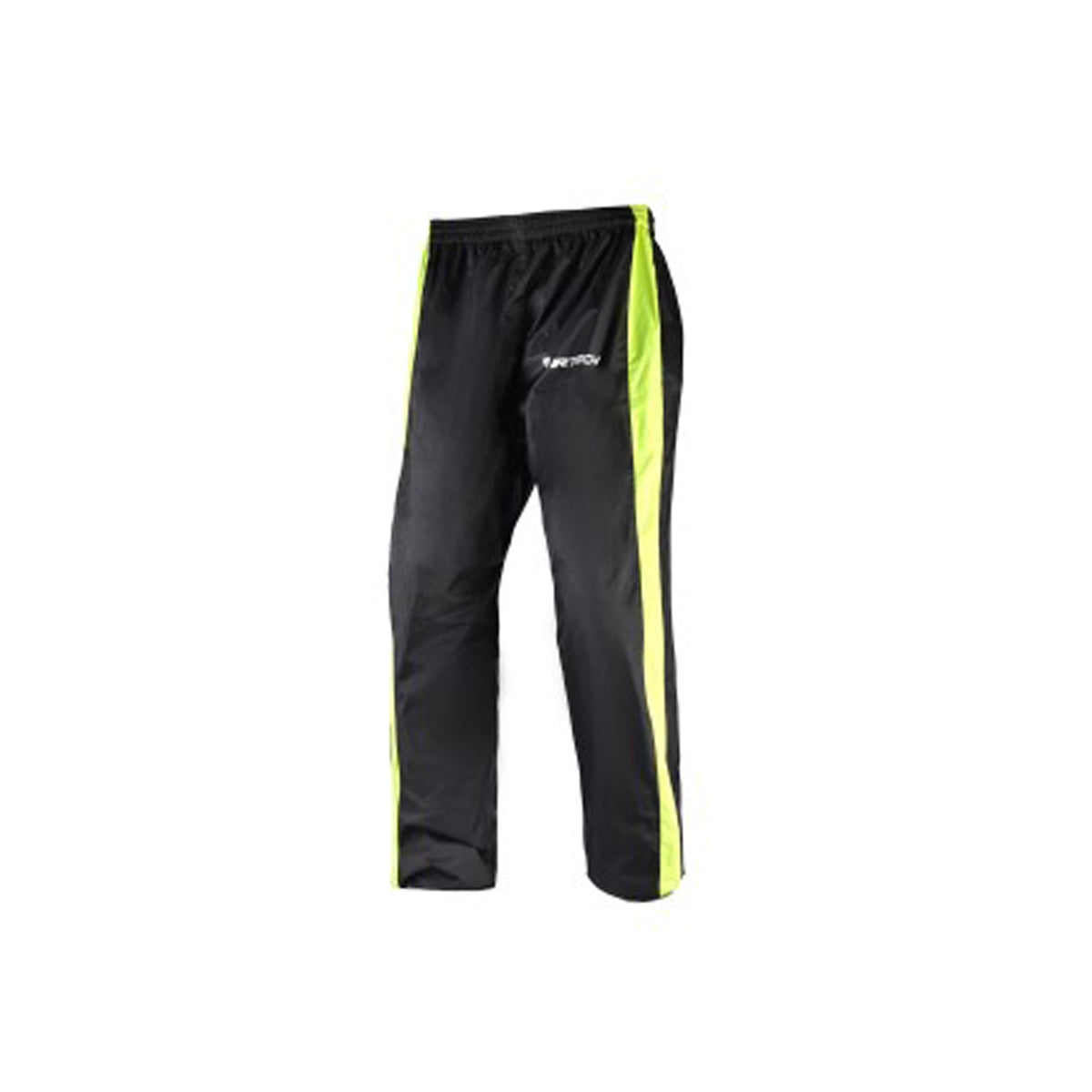 R-TECH-IMPERMEABLE PANTALÓN RAIN TRACKER NEGRO/AMARILLO FLUOR