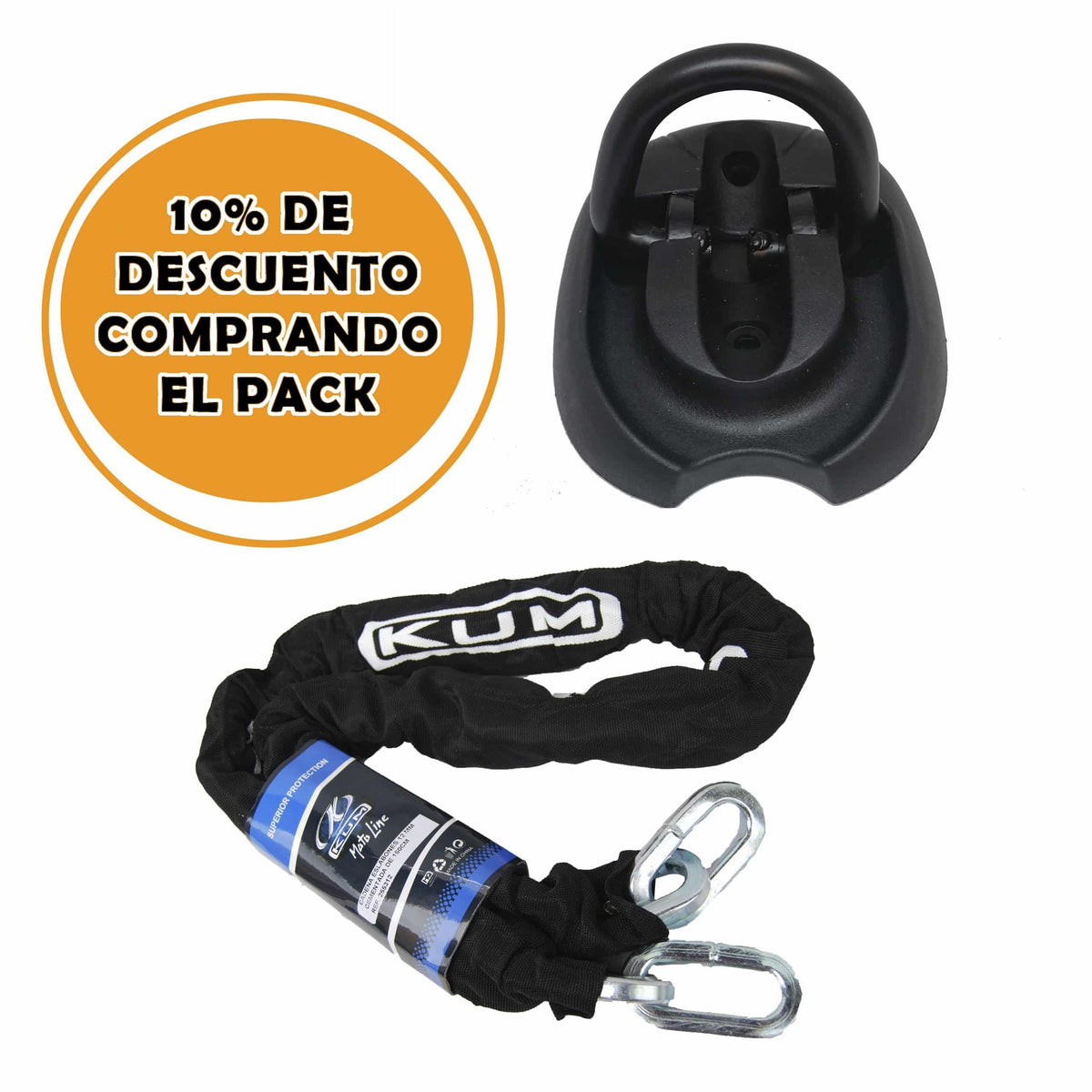 KUM PACK ANCLAJE FIJACIÓN OVALADO Ref. 255336 -TU