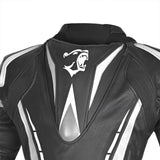 BELA - Chaqueta Piel Rocket lady Negro/Blanco