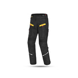 BELA - Pantalón Textil Transformer Negro/Amarillo Fluor