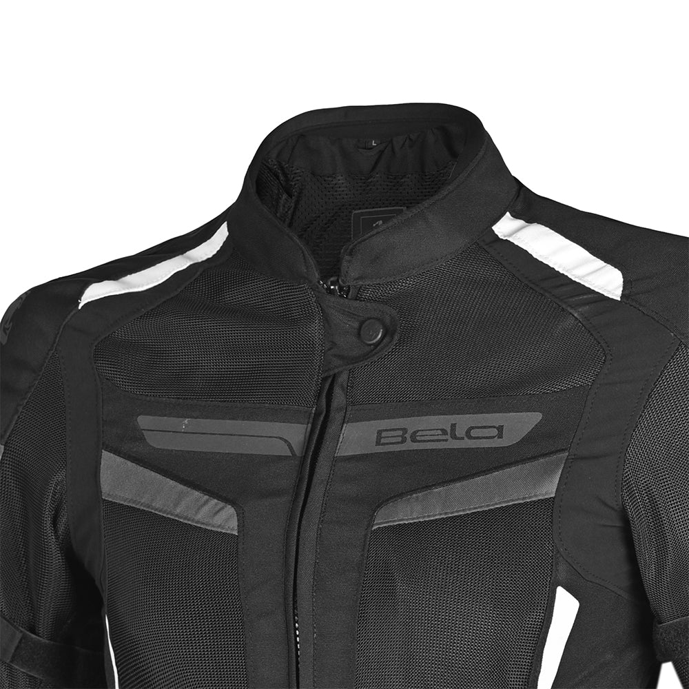 BELA - Chaqueta Textil Sprinter Lady Gris/Negro