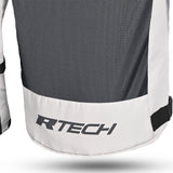 R-TECH - Chaqueta Textil Spiral Mesh Negro/Blanco/Gris/Rojo