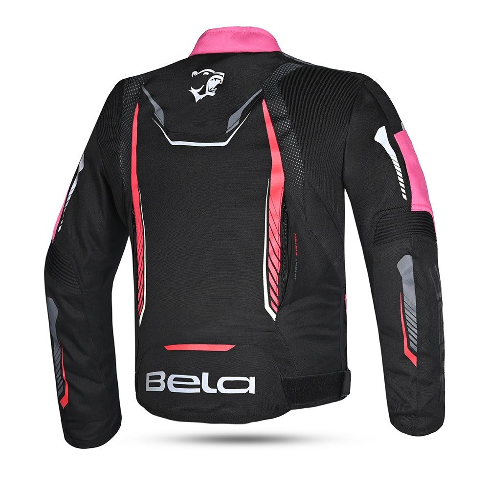 BELA - Chaqueta Textil Star Light Kids Negro/Rosa