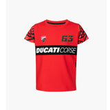 DUCATI - T-SHIRT PECCO BAGNAIA LADY 63 ROJO - SECURTEX MOTOR S.L (t/a MaximoMoto)