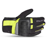 BELA - Guante Textil Hero Air Man Negro/Gris/Amarillo Fluor