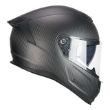 CGM 361C AVENT PRO Carbon Integral Moto Casco Negro Mate