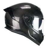 CGM 361C AVENT PRO Carbon Integral Moto Casco Negro