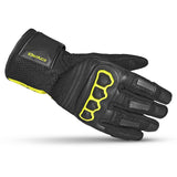 BELA - Guantes Textil Twix Lady Negro/Amarillo Fluor