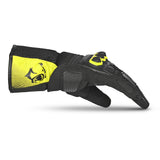 BELA - Guantes Textil Twix Lady Negro/Amarillo Fluor