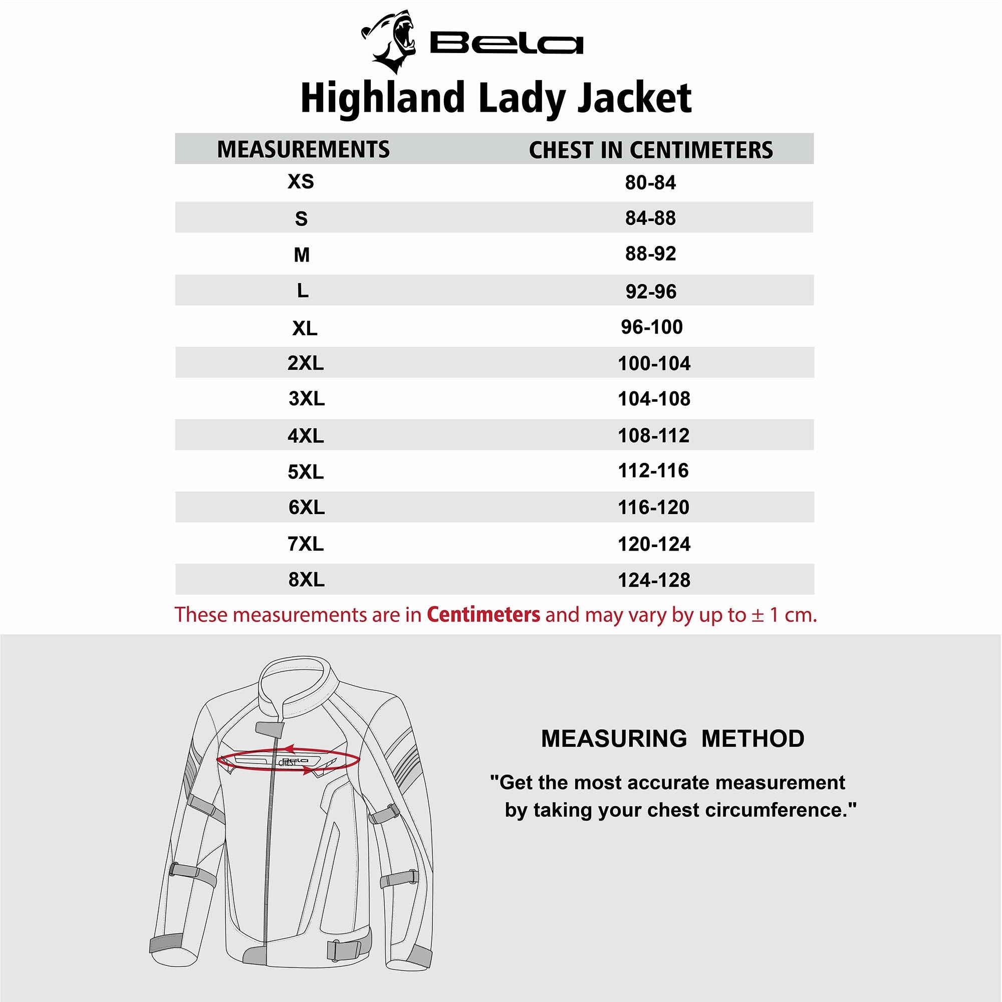 BELA - Chaqueta Textil Highland Lady Negro