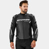 Shima Bandit 2.0 Herren-Lederjacke, schwarz