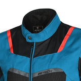 Chaqueta Textil Spiral Mesh Azul claro/Negro/Rojo