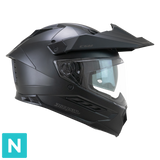 CGM 366A DUAL MONO CASCO ENDURO NEGRO MATE
