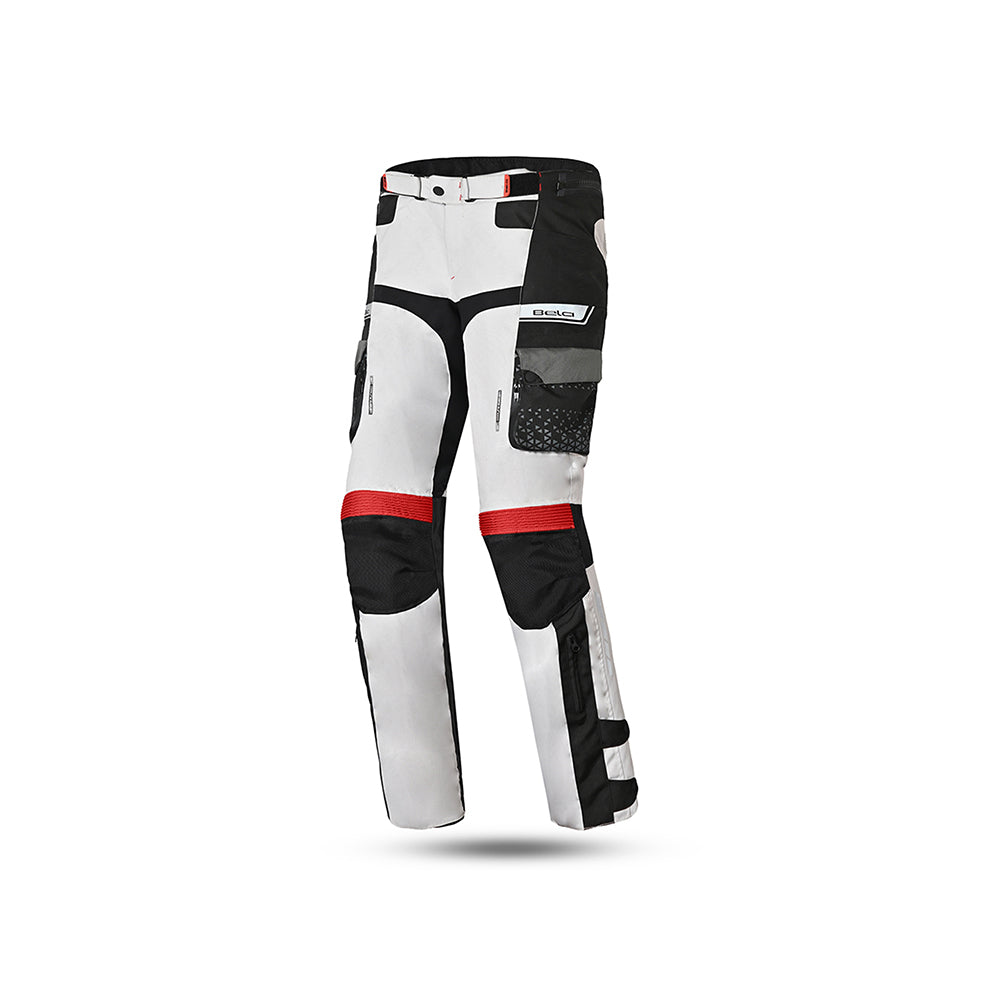 BELA - Pantalón Crossroad Extreme WP Hielo/Gris/Rojo