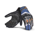 BELA - Guantes Textil Daring Man Azul/Naranja