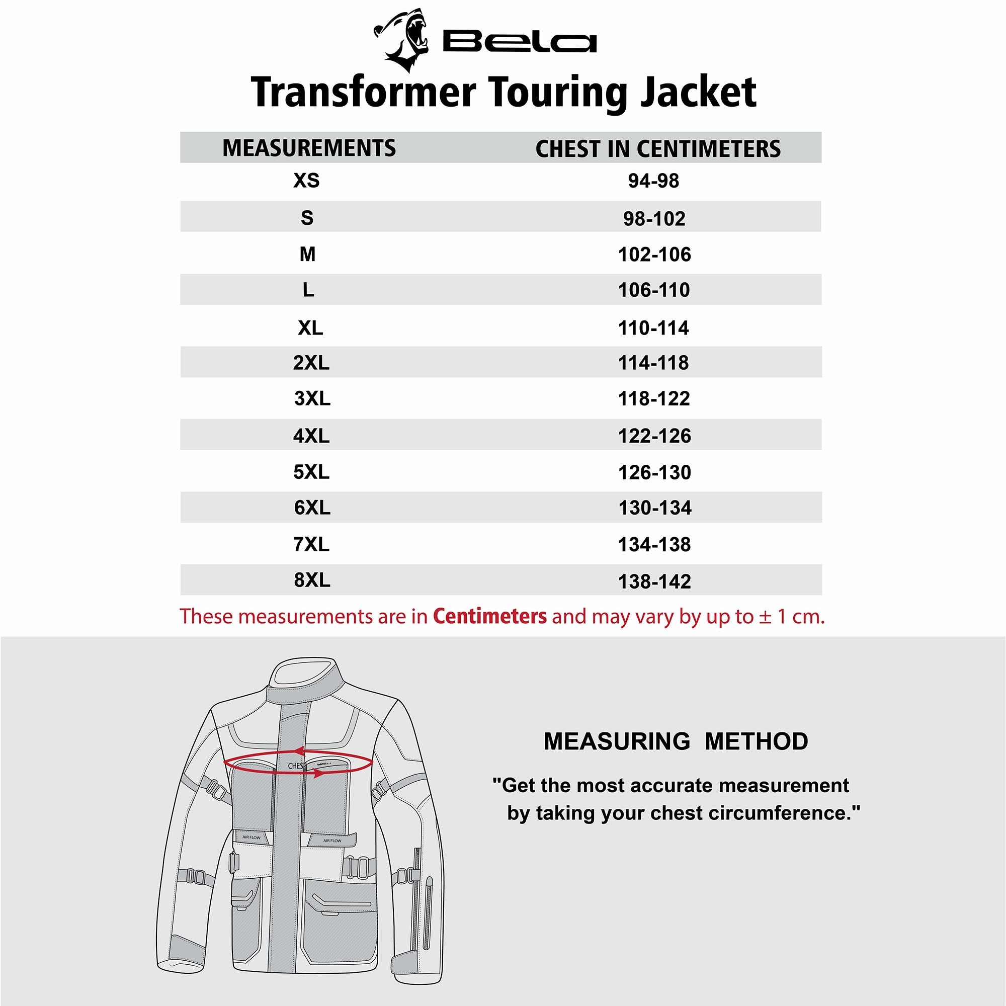 BELA - Chaqueta Textil Transformer Negro/Antracita