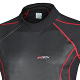 R-TECH - Tampa Têxtil Térmica Jack Wind Stoper Preto/Vermelho