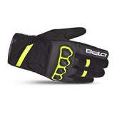 BELA - Guante Textil Tracker Winter WP lady Negro/Amarillo Fluor