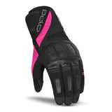 BELA - GUANTE PIEL HIGHWAY WINTER WP LADY NEGRO/ROSA