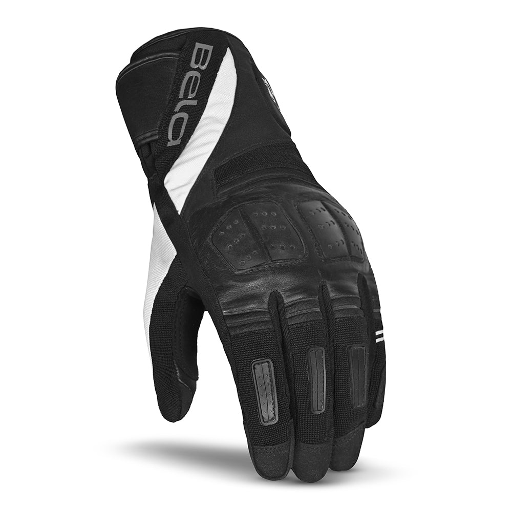 BELA - Guante Piel Highway Winter WP Negro/Blanco