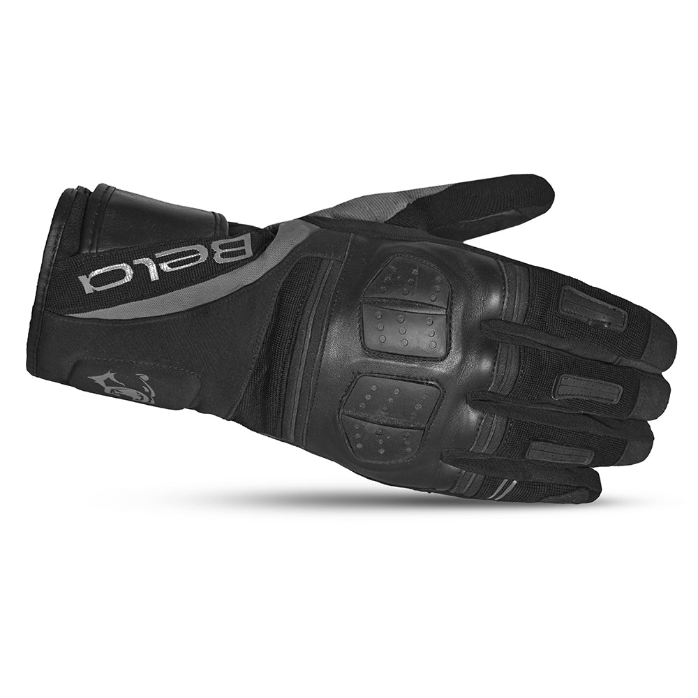 BELA - Guante Piel Highway Winter WP Negro/Gris