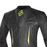 SHUA-Macacão 1 PC Infinity Man Preto/Amarelo Fluor