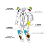 R-TECH Mono 1 PC RisingStar Azul/Amarillo Fluor