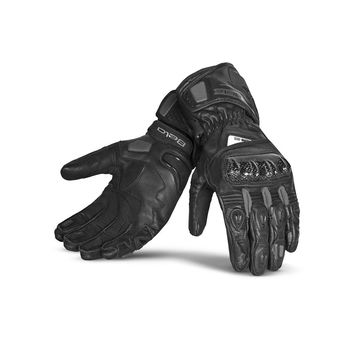 BELA - Guante Piel Venom RS Racing Man Negro/Gris