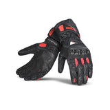 BELA - Guanto in pelle Venom RS Racing Uomo Nero/Rosso