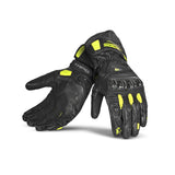 BELA - Guante Piel Venom RS Racing Lady Negro/Amarillo Fluor