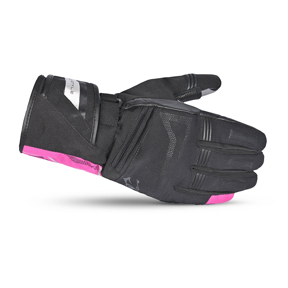 BELA - Guante Piel Iglo Winter WP Lady Negro/Rosa