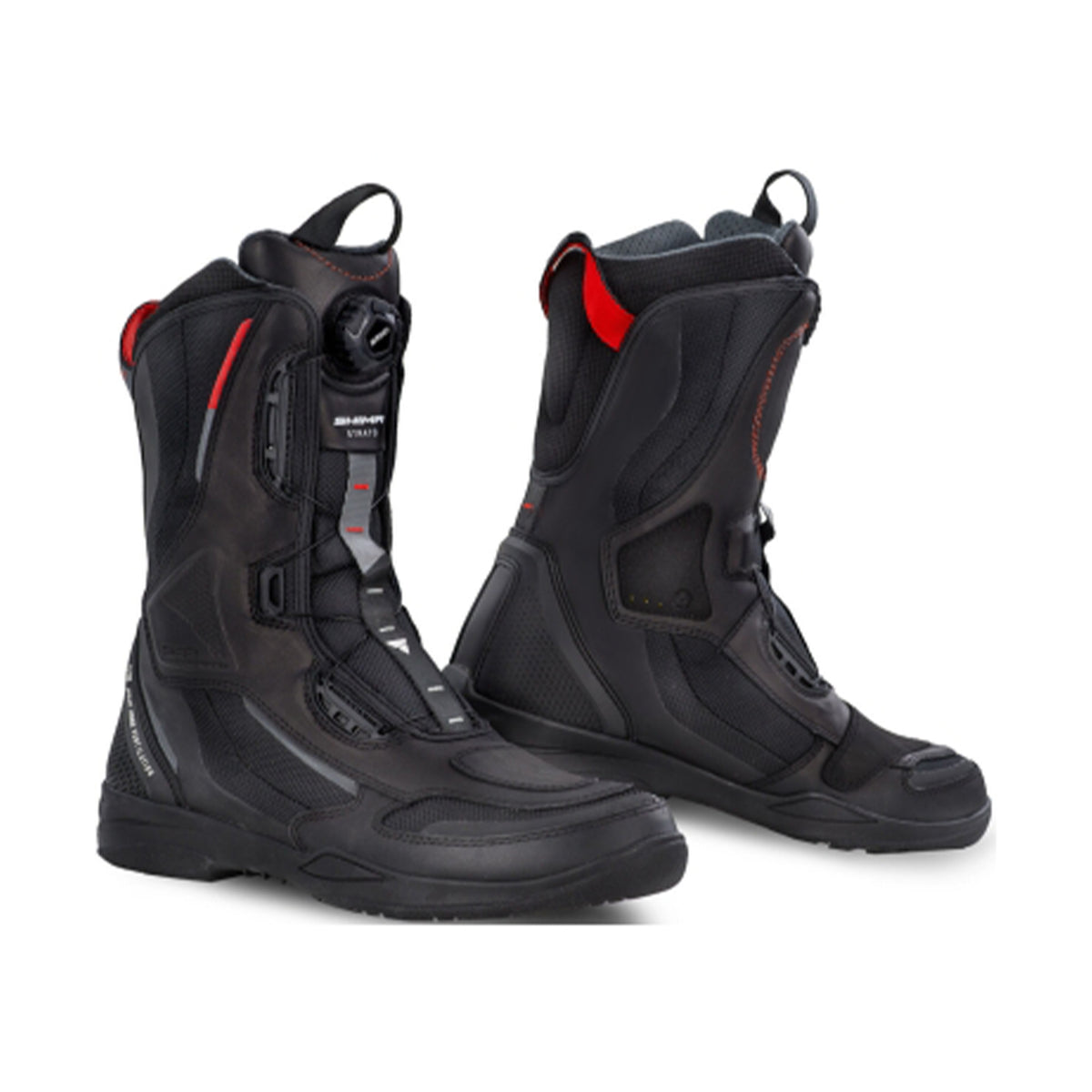 SHIMA STRATO MEN BOOTS NEGRO ROJO