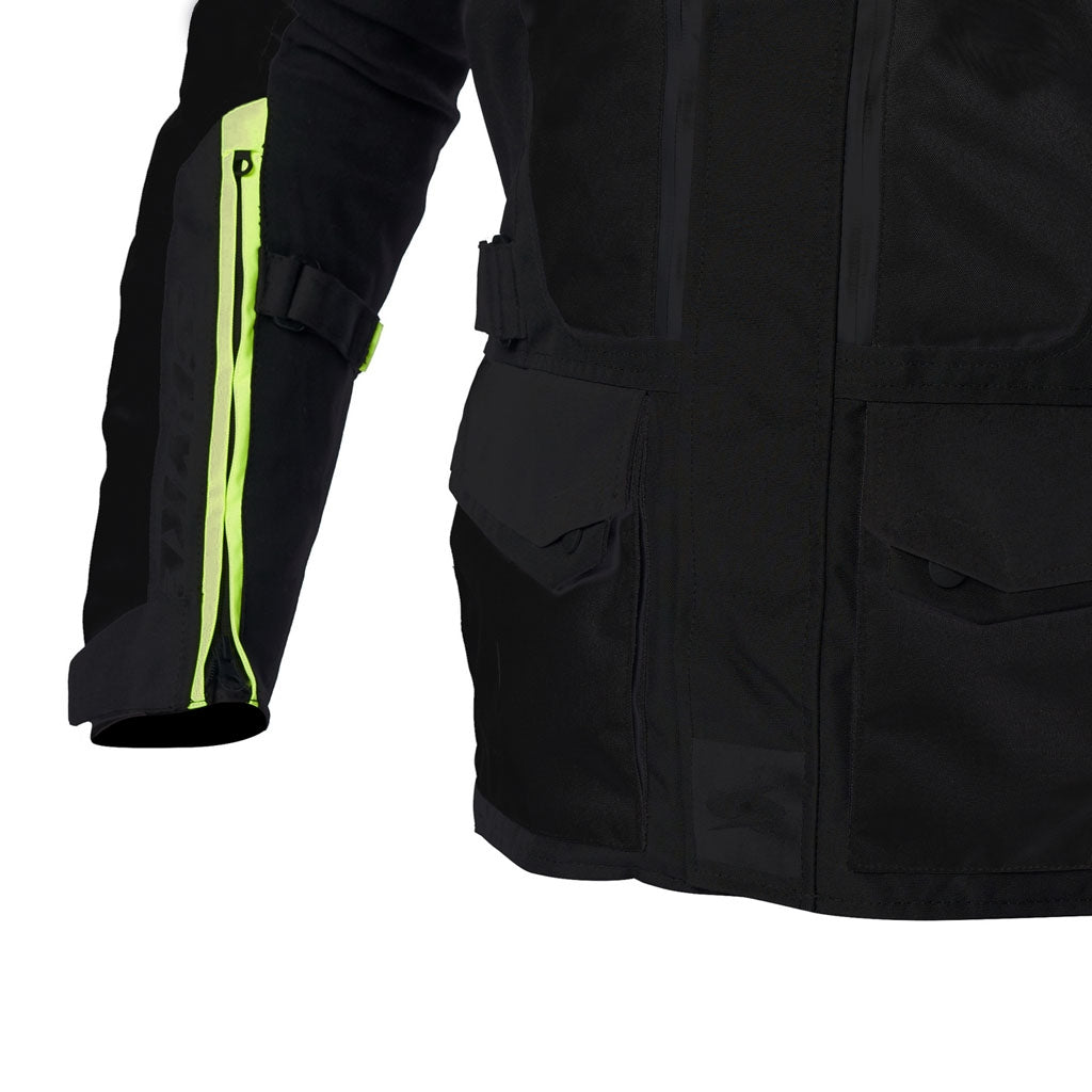 SPYKE Equator Dry Techno Man Jacket  Negro/Antra/Amarillo