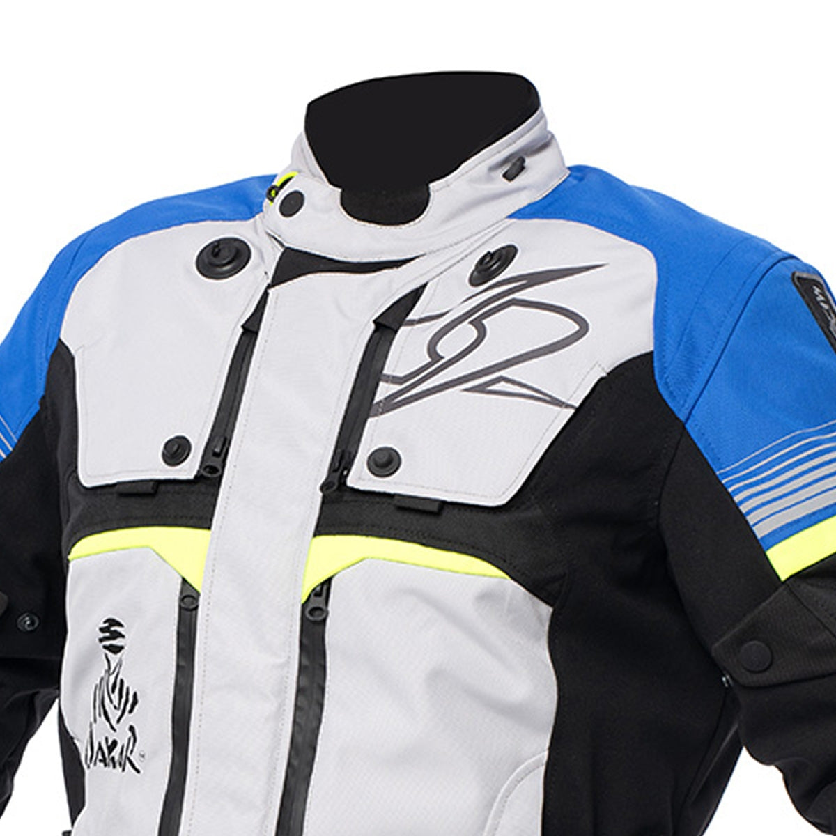 SPYKE Equator Dry Techno Man Jacket  Gris/Azul/Amarillo