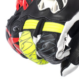 SPYKE Tech Pro Racing Man Guantes Negro/Blanco/Rojo Flou Amarillo