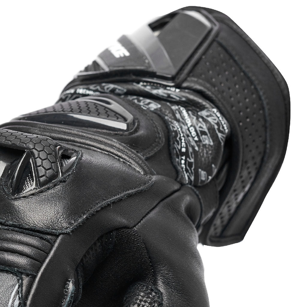 SPYKE Tech Pro Racing Man Guantes Negro