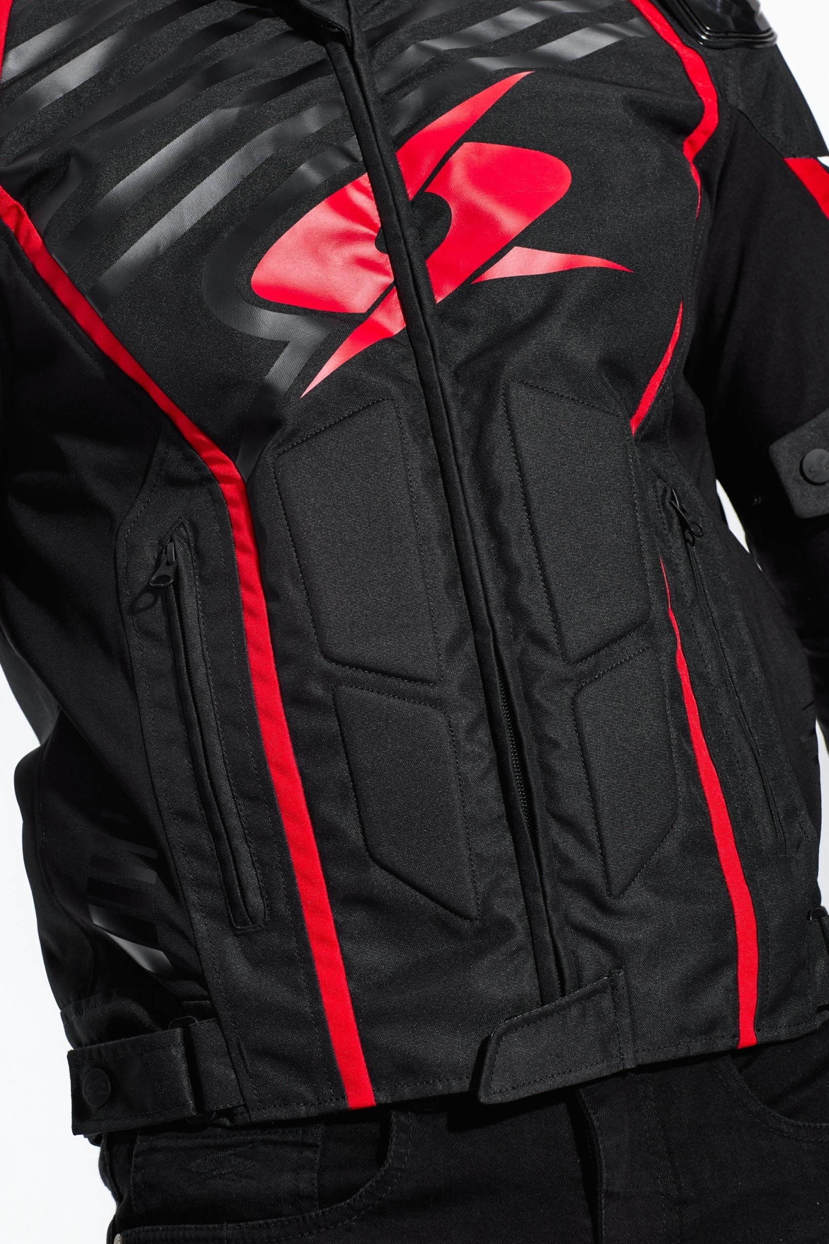 SPYKE Aragon Gt Dry Techno Man Jacket Negro/Rojo