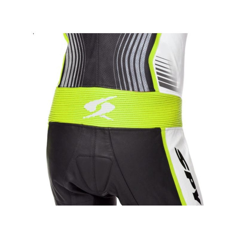 SPYKE - ARAGON RACE 1PC SUIT BLACK/FLUOYELLOW