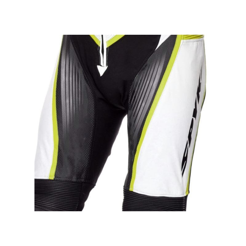 SPYKE - ARAGON RACE 1PC SUIT BLACK/FLUOYELLOW