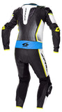 SPYKE - TUTA 1PC ARAGON RACE BLU/NERO/GIALLO FLUO