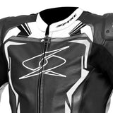 SPYKE - ASSEN RACE 2.0 1PC SUIT BLACK/WHITE