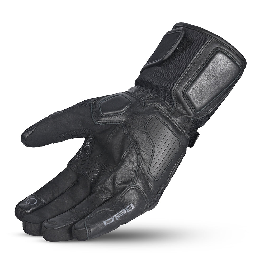 BELA - Guante Piel Ice Winter WP Negro/Gris