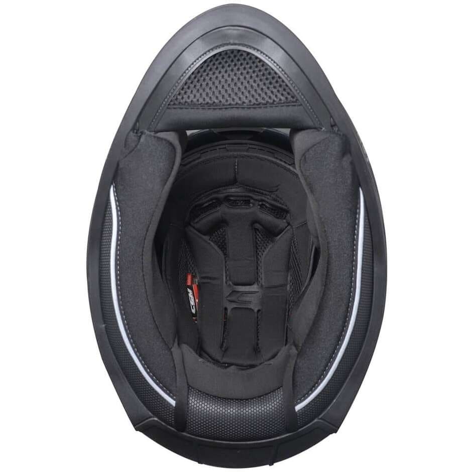 CGM 311X BLAST SKULL Moto Integral Casco Negro Azul Rojo Mate