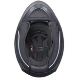 CGM 311X BLAST SKULL Moto Integral Casco Negro Azul Rojo Mate