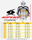 SPYKE - TUTA 1PC ARAGON RACE NERO/BIANCO/ROSSO FLUO