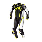 SPYKE - ARAGON RACE 1PC SUIT BLACK/WHITE/FLUO YELLOW