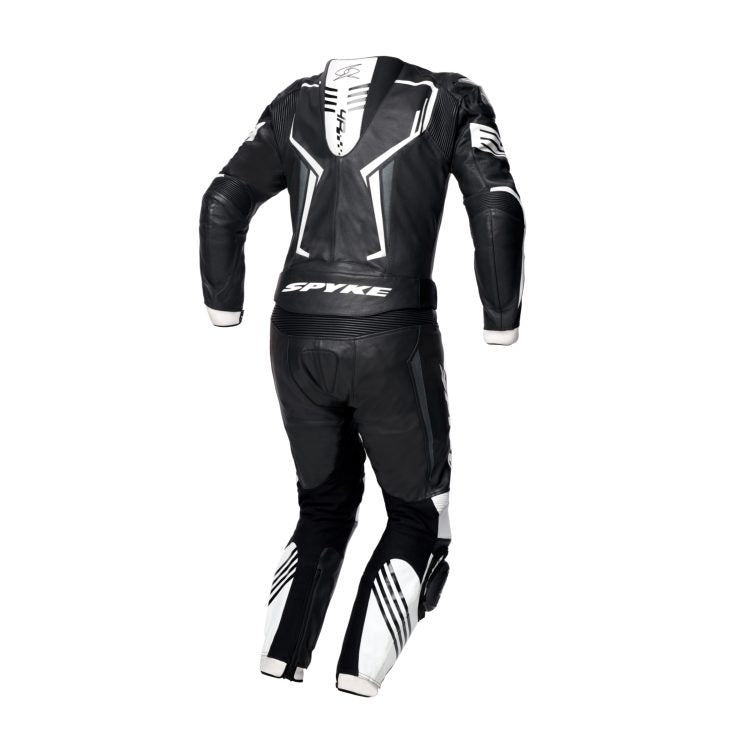 SPYKE - ASSEN RACE 2.0 1PC SUIT BLACK/WHITE