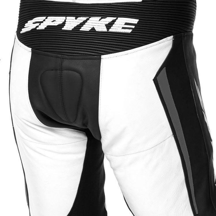 SPYKE - ASSEN RACE 2.0 1PC SUIT WHT/BLK - SECURTEX MOTOR S.L (t/a MaximoMoto)