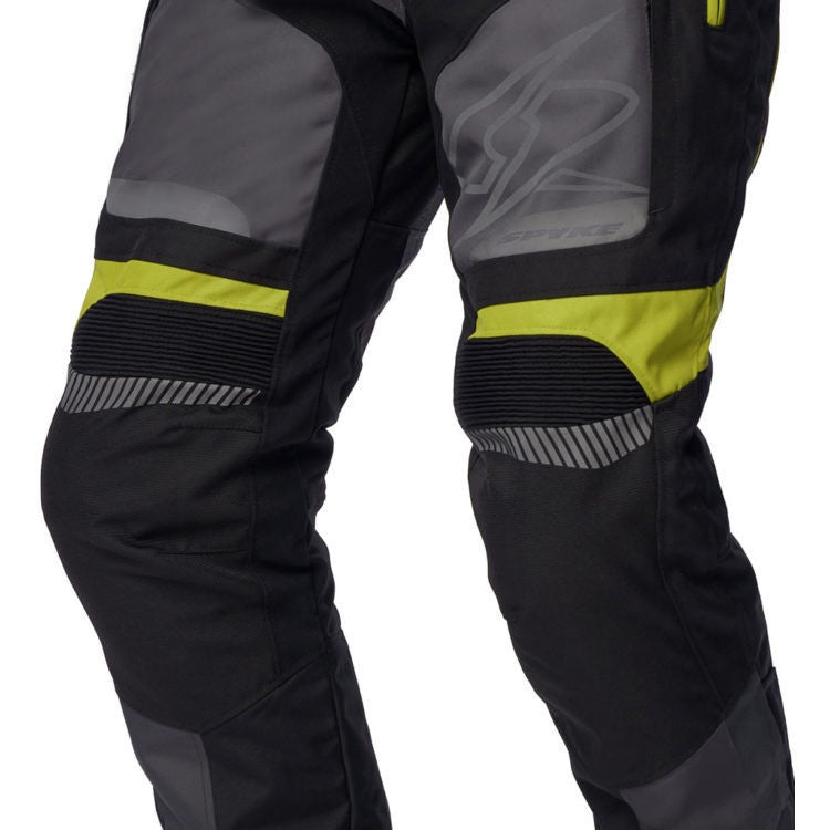 SPYKE Meridian Dry Techno Man Pant Negro/Antra/Amarillo